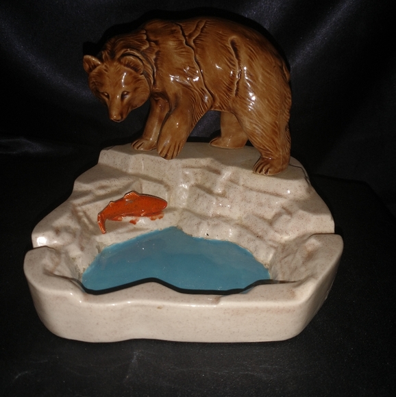 Vintage Brown Bear Candy dish - Picture 2 of 4